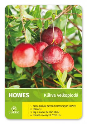 Kľukva (brusnica) HOWES