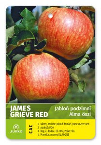 Jabloň JAMES GRIEVE RED