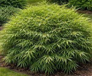 Bambus (Pleioblastus pumilus) - kontajner