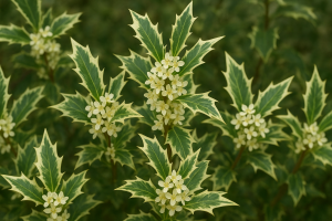 Vonokvetka rôznolistá (Osmanthus heterophyllus) VARIEGATUS