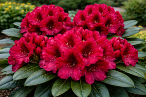 Rhododendron MOSER'S MAROON
