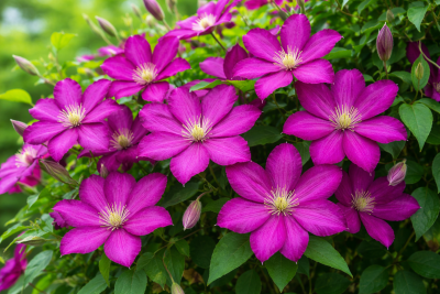 Clematis CHINA PURPLE