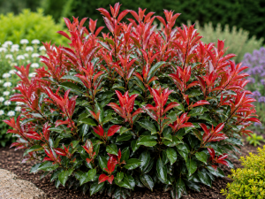 Blýskalka Fraserova (Photinia x fraseri) CARRÉ ROUGE®