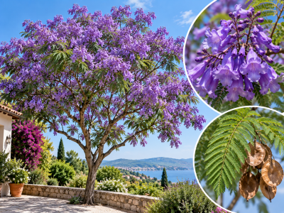Žakaranda mimózolistá (Jacaranda mimosifolia)